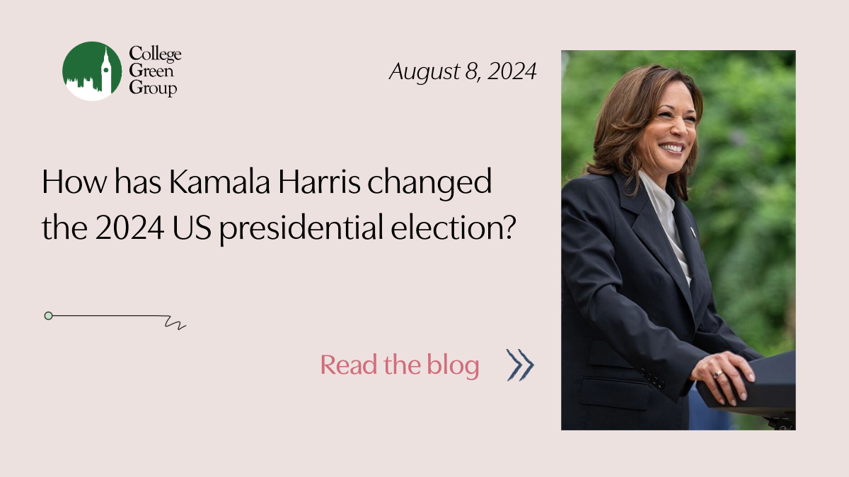 How has Kamala Harris changed the 2024 US presidential election